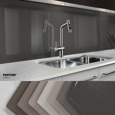 Painted kitchen glass splashbacks #P2336