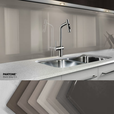 Painted kitchen glass splashbacks #PWG5