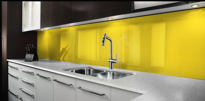Painted glass kitchen splashbacks #115