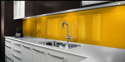 Painted glass kitchen splashbacks #130