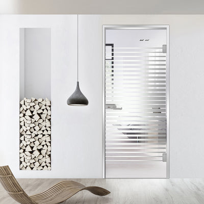 Framed glass door #Clear