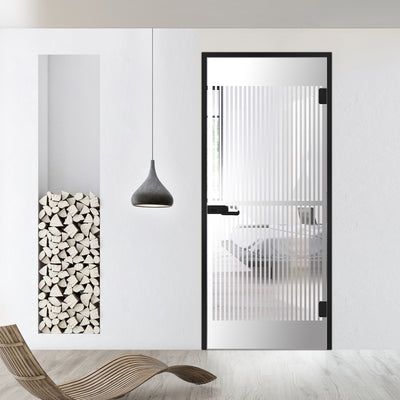 Framed glass door #Clear