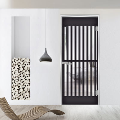 Framed glass door #Clear