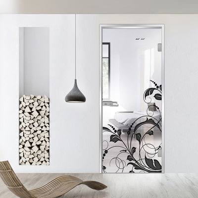 Framed glass door #Clear