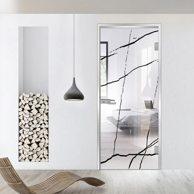 Framed glass door #Clear