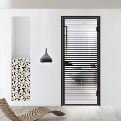 Framed glass door #Clear