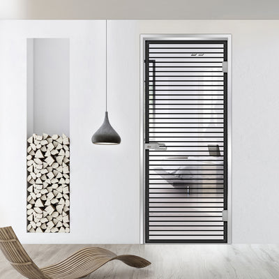 Framed glass door #Clear