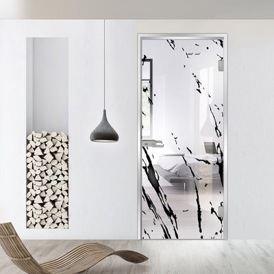 Framed glass door #Clear
