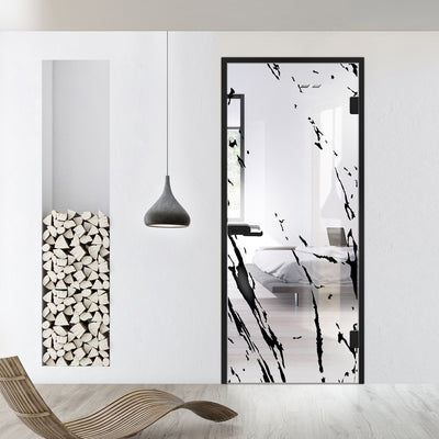 Framed glass door #Clear