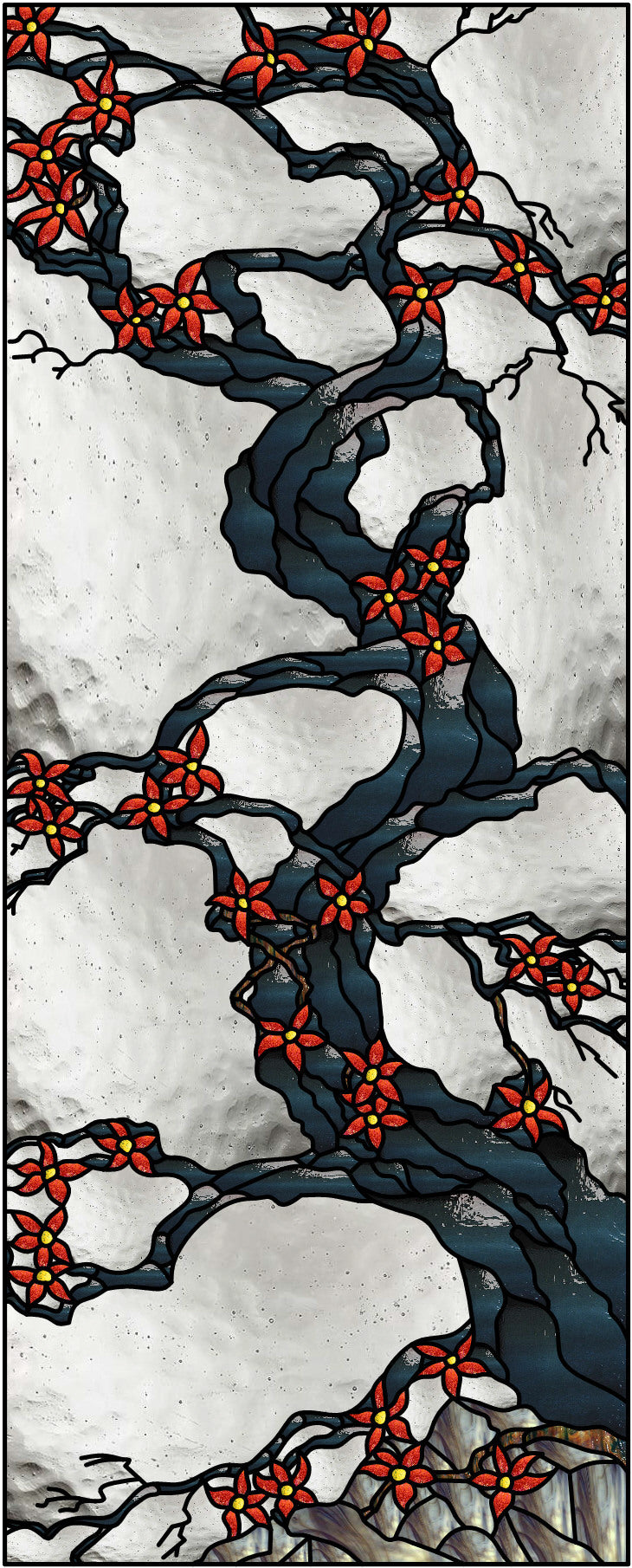 Artistic Stained Glass #TREE-1