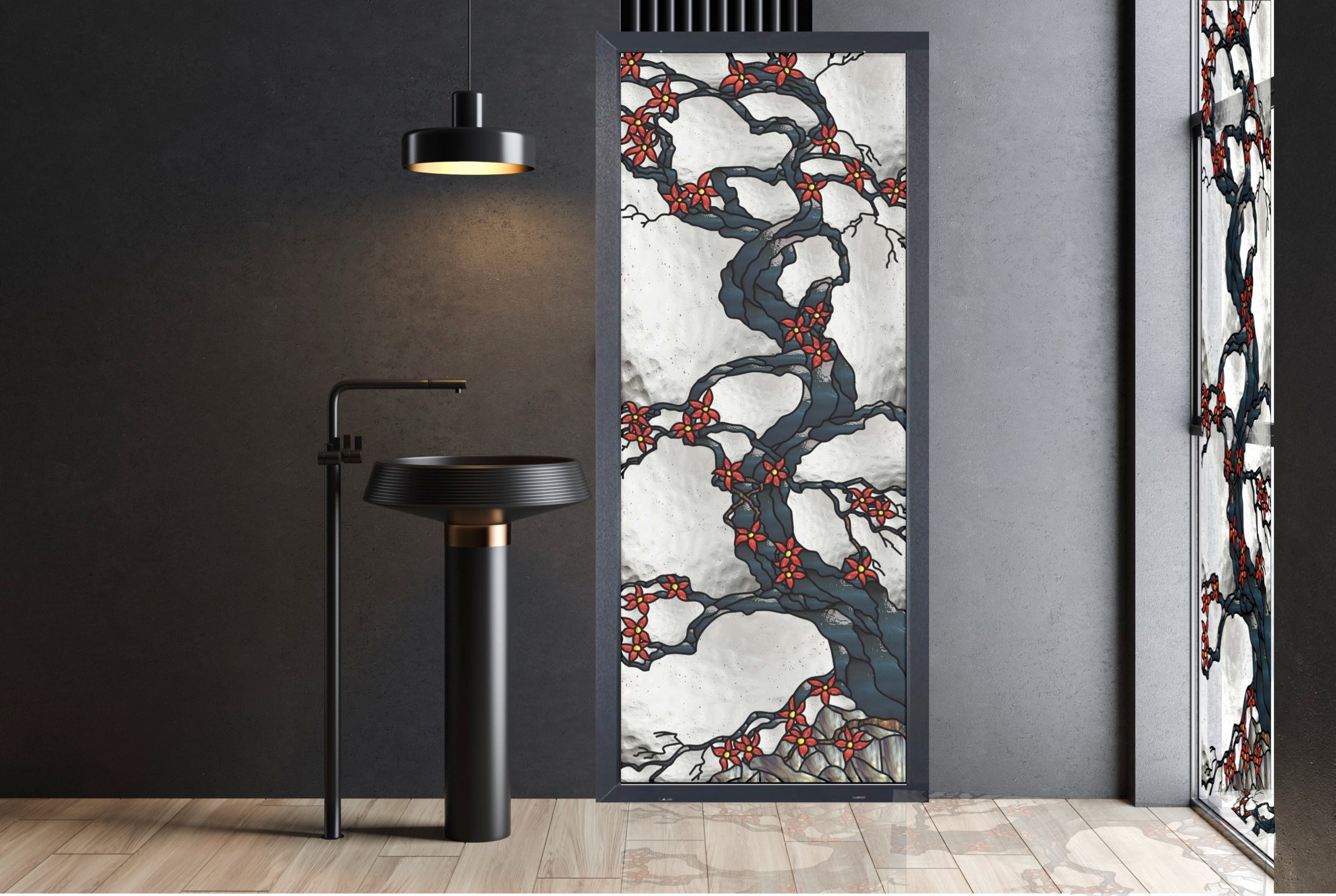 Artistic Stained Glass #TREE-1