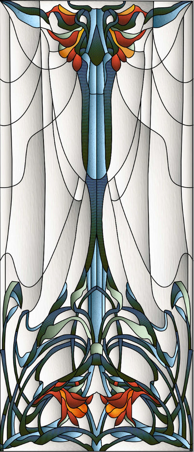 Artistic Stained Glass #VIOLIN-4