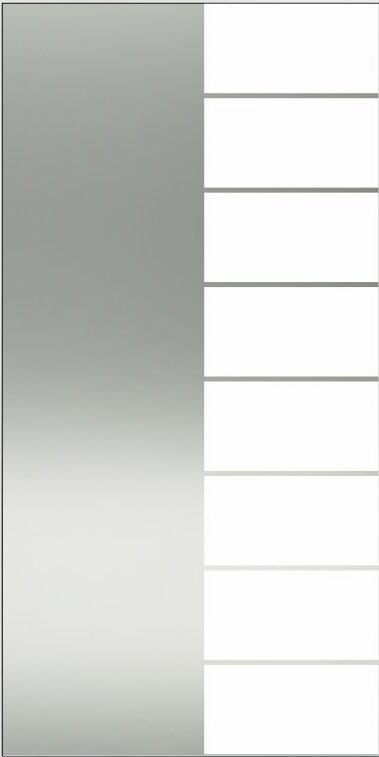 Display cabinet, mobile Display cabinet #White