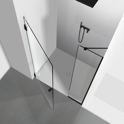 Shower Doors black #Clear