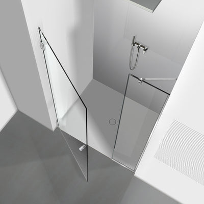 Shower Doors stainless steel #Clear