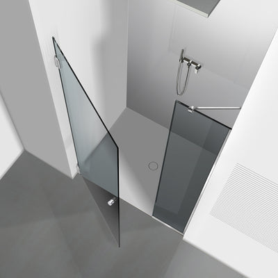 Shower Doors stainless steel #Grey