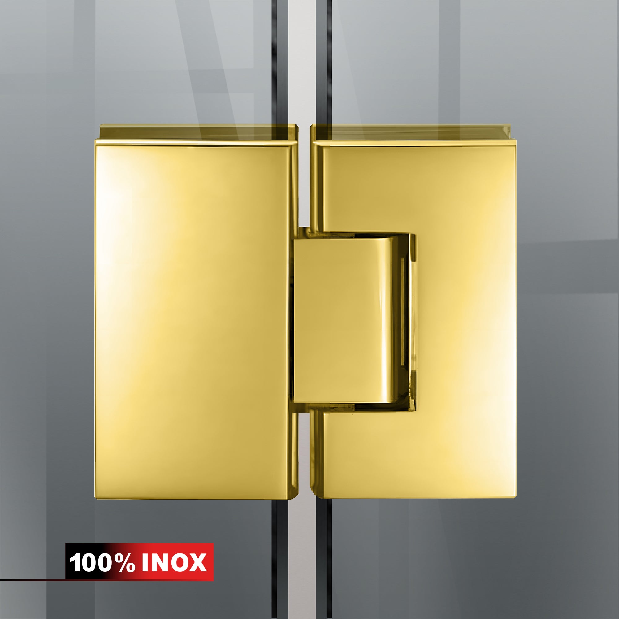 Shower Doors golden #Grey