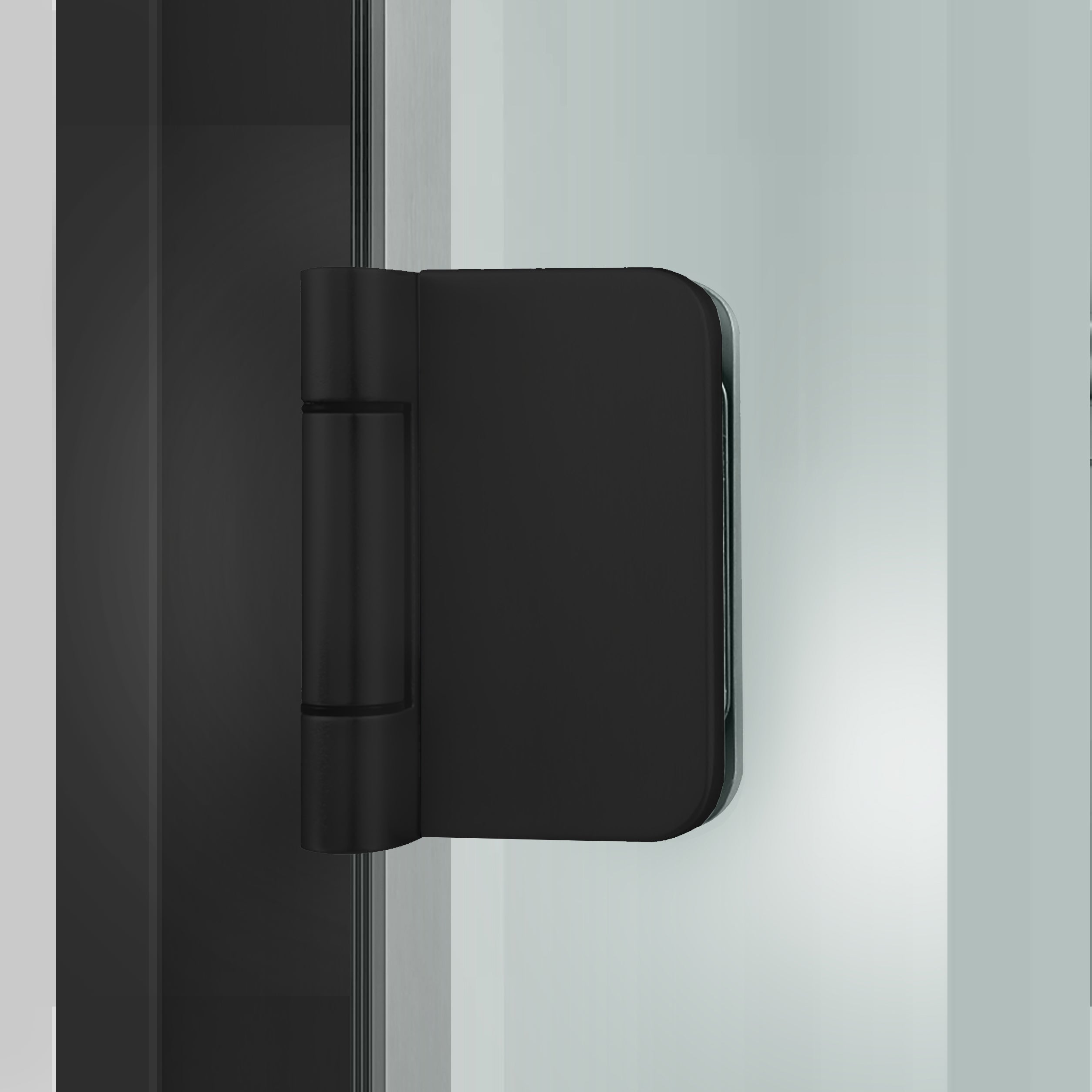 Framed glass door #Clear