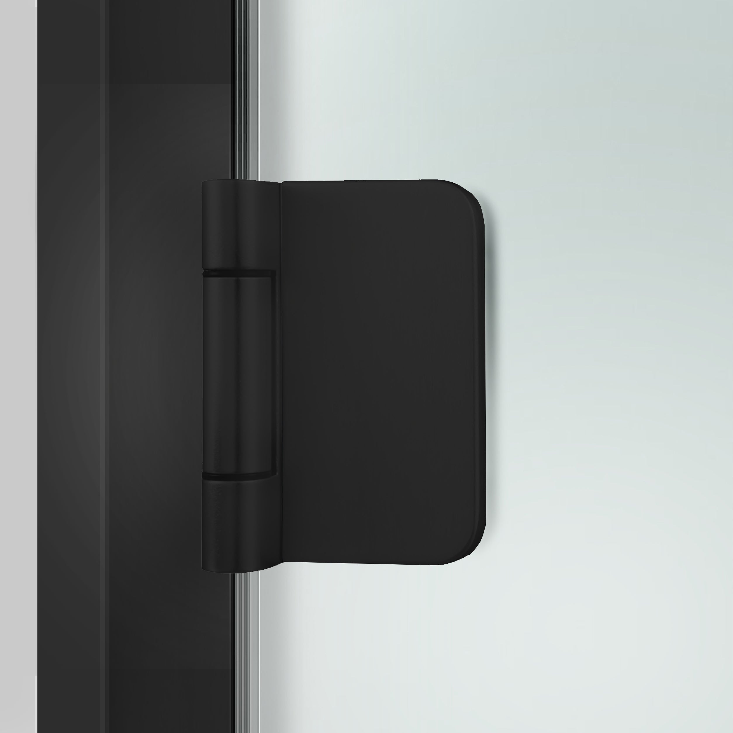 Framed glass door #Satin