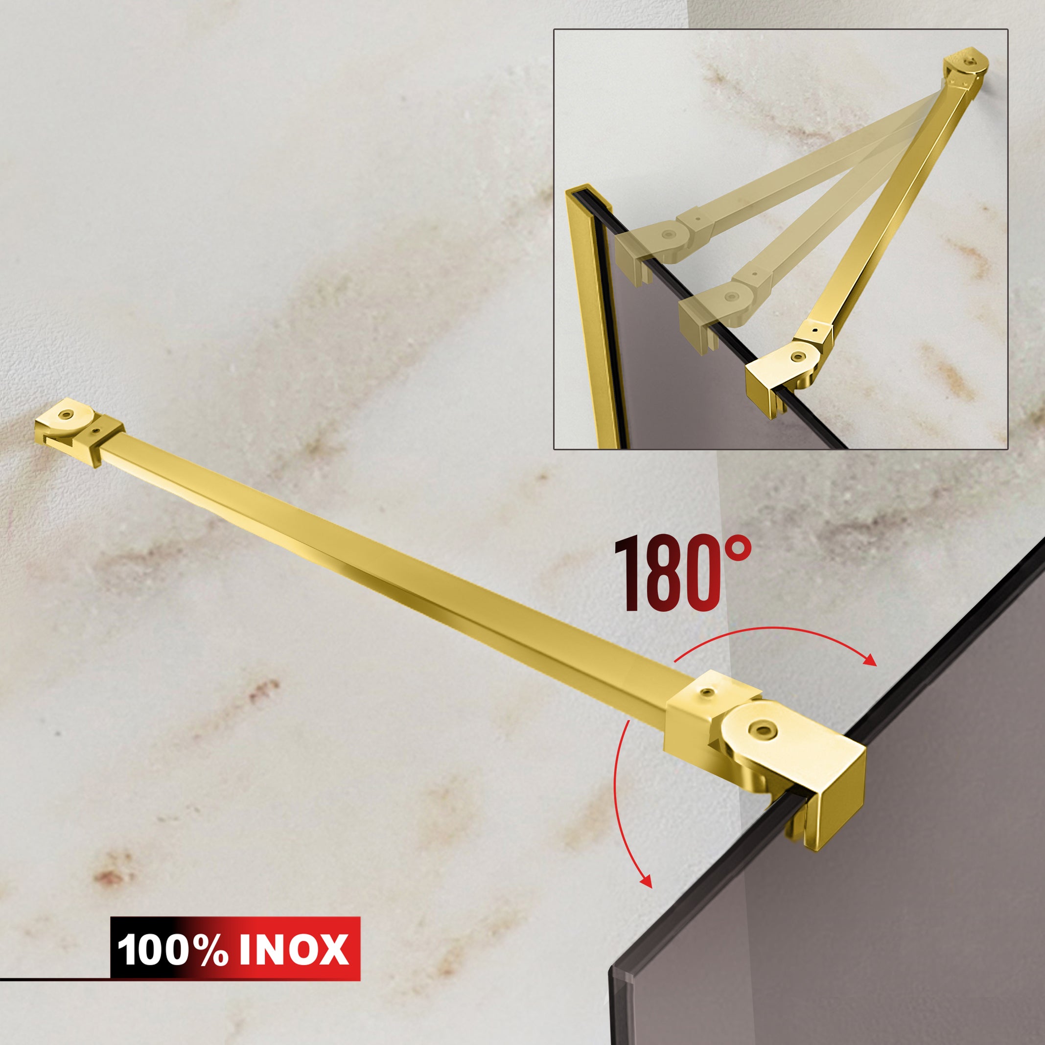 Shower Screens Walk-in, Shower Wall Gold, #Bronze #Bronze