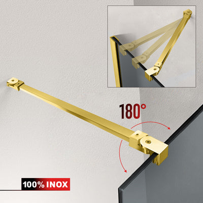 Shower Doors golden #Grey