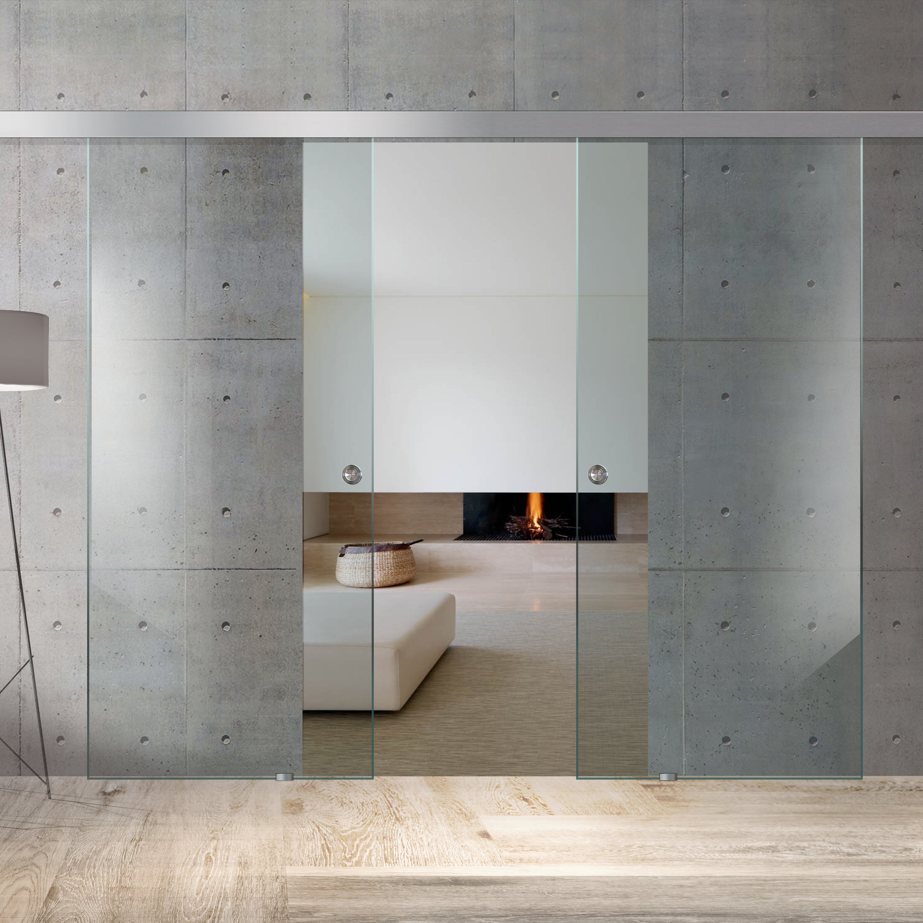 Sliding glass door, interior Glass door #Clear
