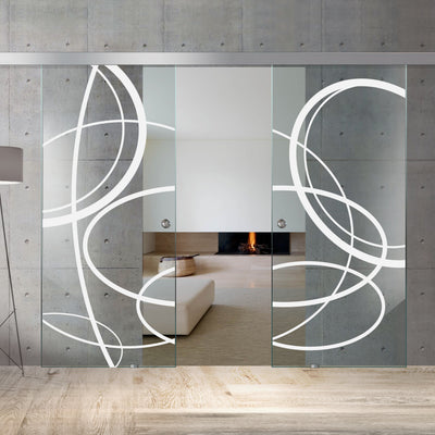 Sliding glass door, interior Glass door #Clear