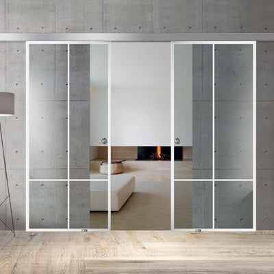 Sliding glass door, interior Glass door #Clear