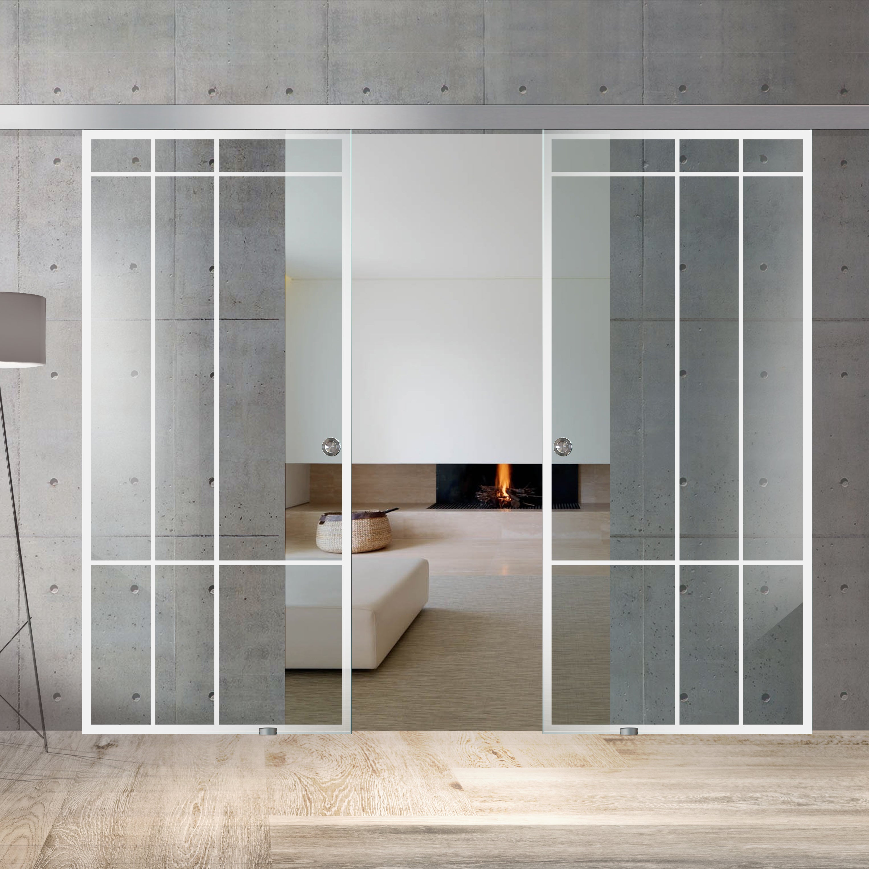 Sliding glass door, interior Glass door #Clear