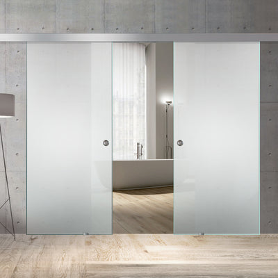 Sliding glass door, interior Glass door #Satiné