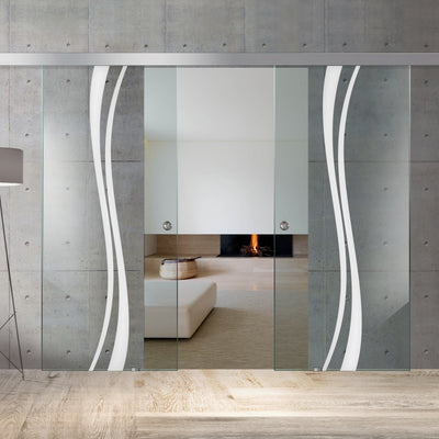 Sliding glass door, interior Glass door #Clear