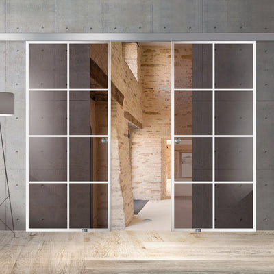 Sliding glass door, interior Glass door #Bronze