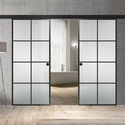 Sliding glass door, interior Glass door #Satiné
