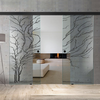 Sliding glass door, interior Glass door #Clear