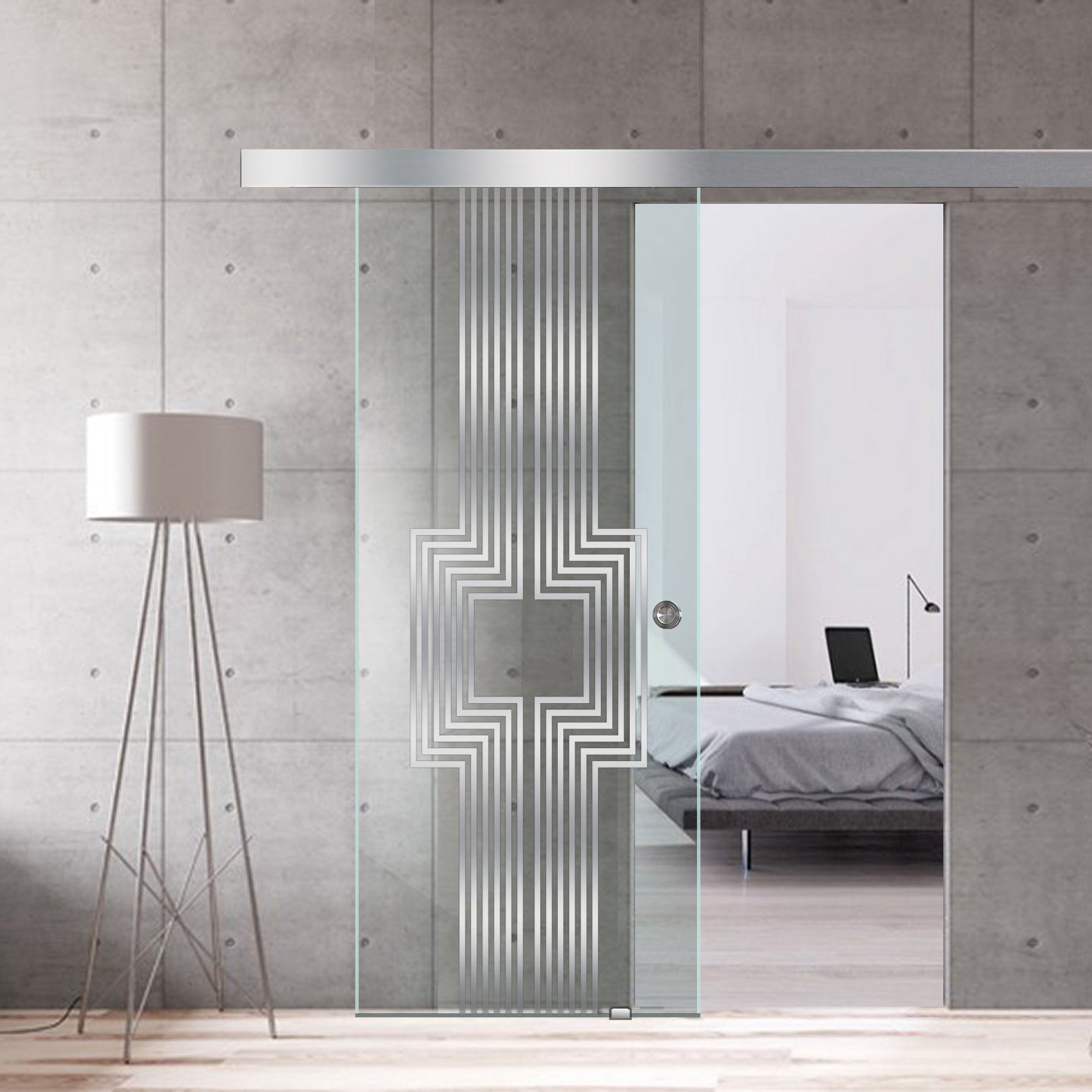 Sliding glass door, interior Glass door #Clear