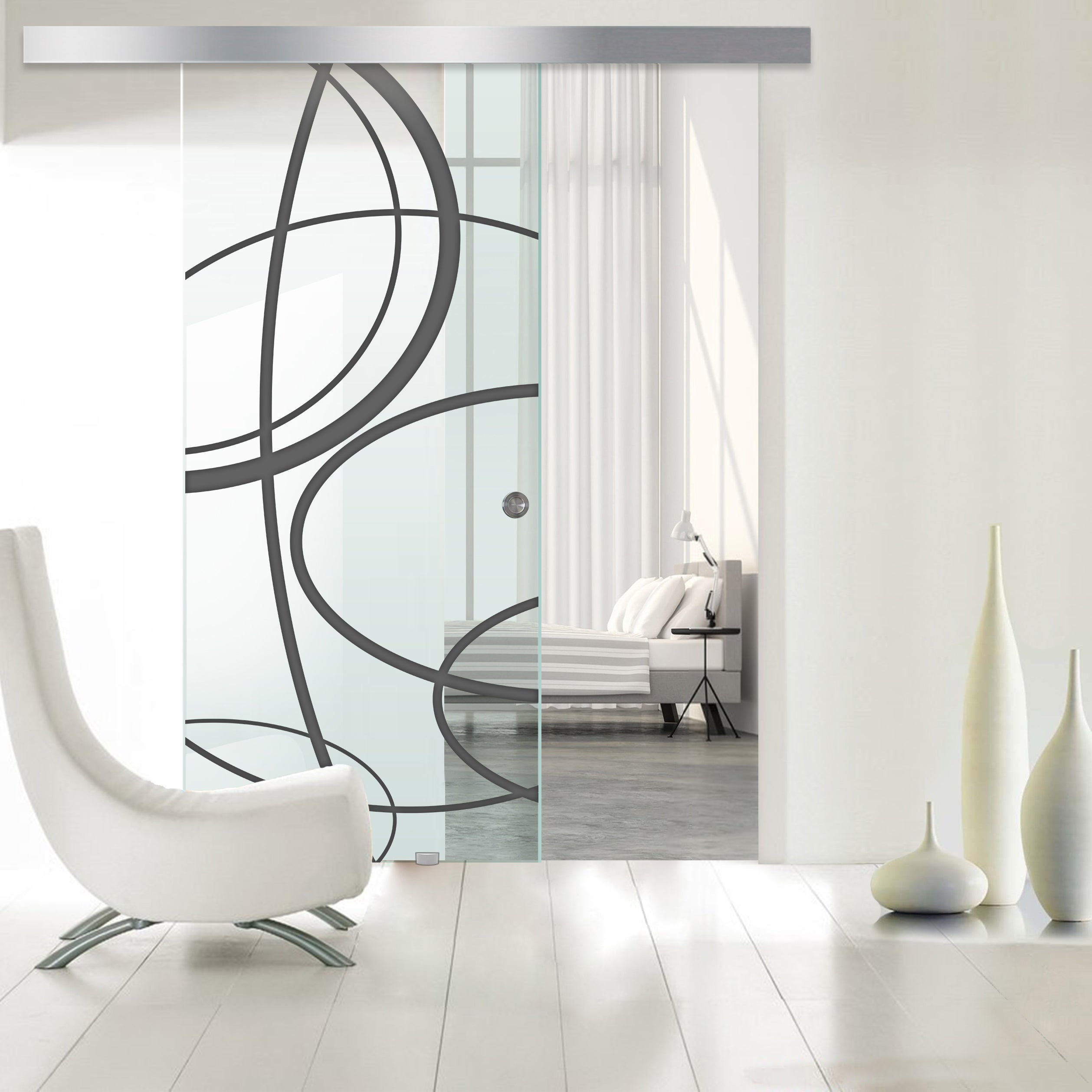 Sliding glass door, interior Glass door #Clear