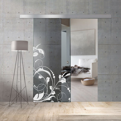 Sliding glass door, interior Glass door #Grey