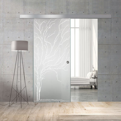 Sliding glass door, interior Glass door #Satiné