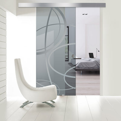 Sliding glass door, interior Glass door #Grey