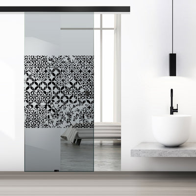 Sliding glass door, interior Glass door #Grey