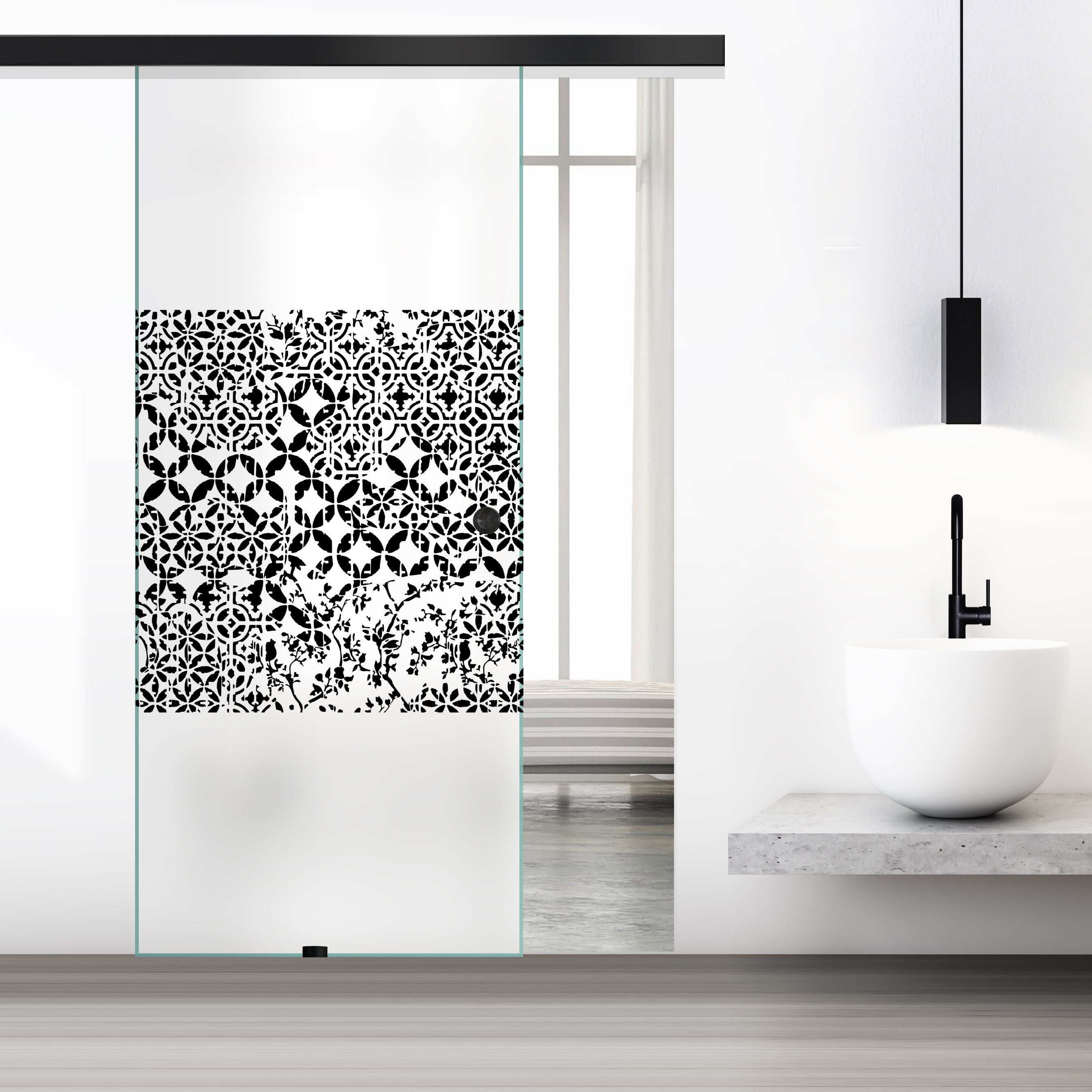 Sliding glass door, interior Glass door #Satiné