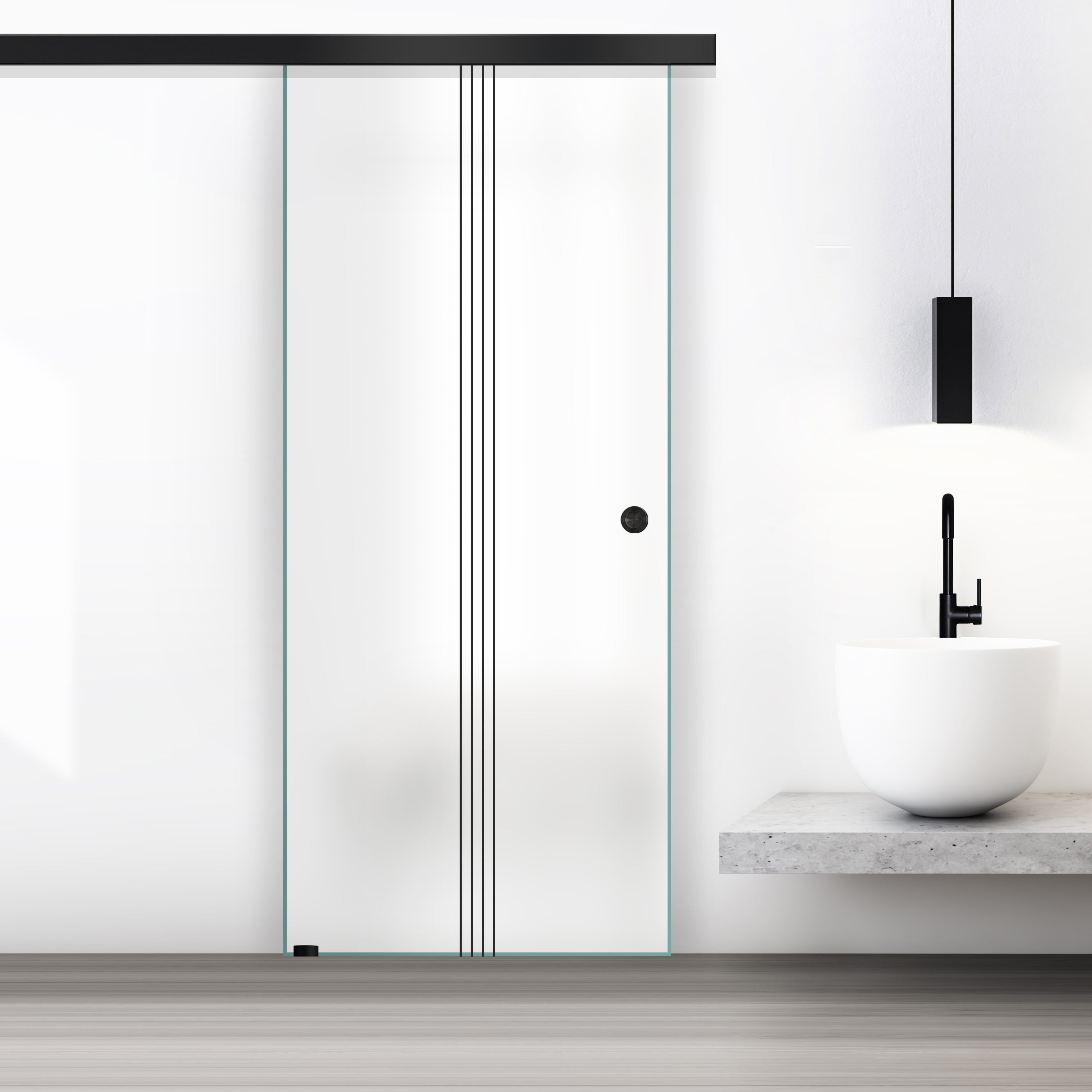 Sliding glass door, interior Glass door #Satiné