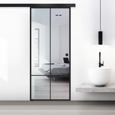 Sliding glass door, interior Glass door #Clear