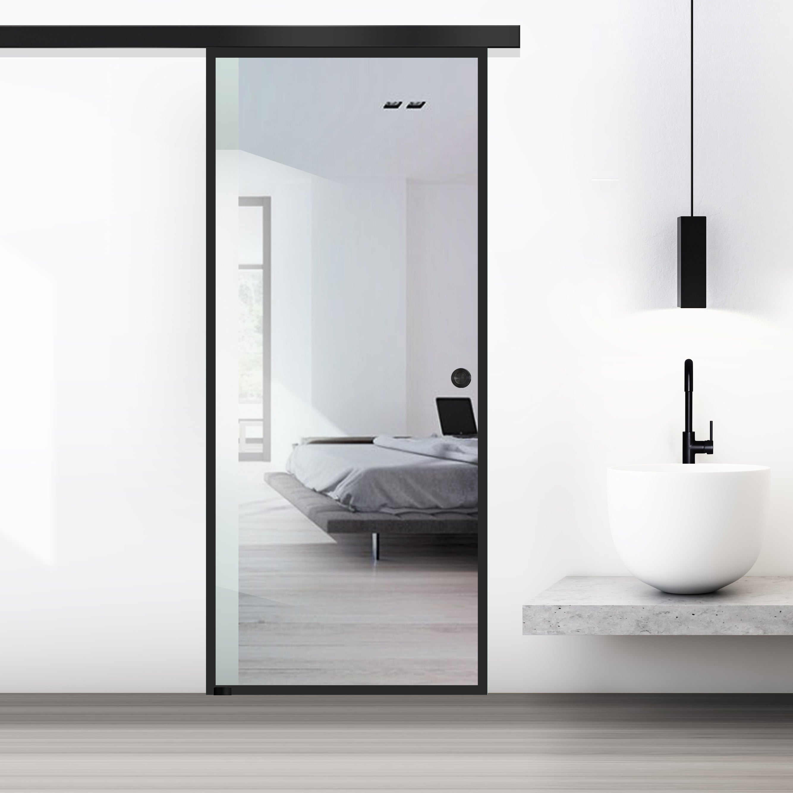 Sliding glass door, interior Glass door #Clear