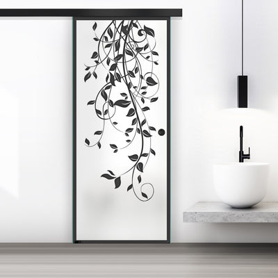 Sliding glass door, interior Glass door #Satiné