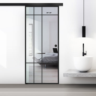 Sliding glass door, interior Glass door #Clear