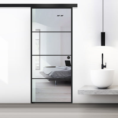 Sliding glass door, interior Glass door #Clear