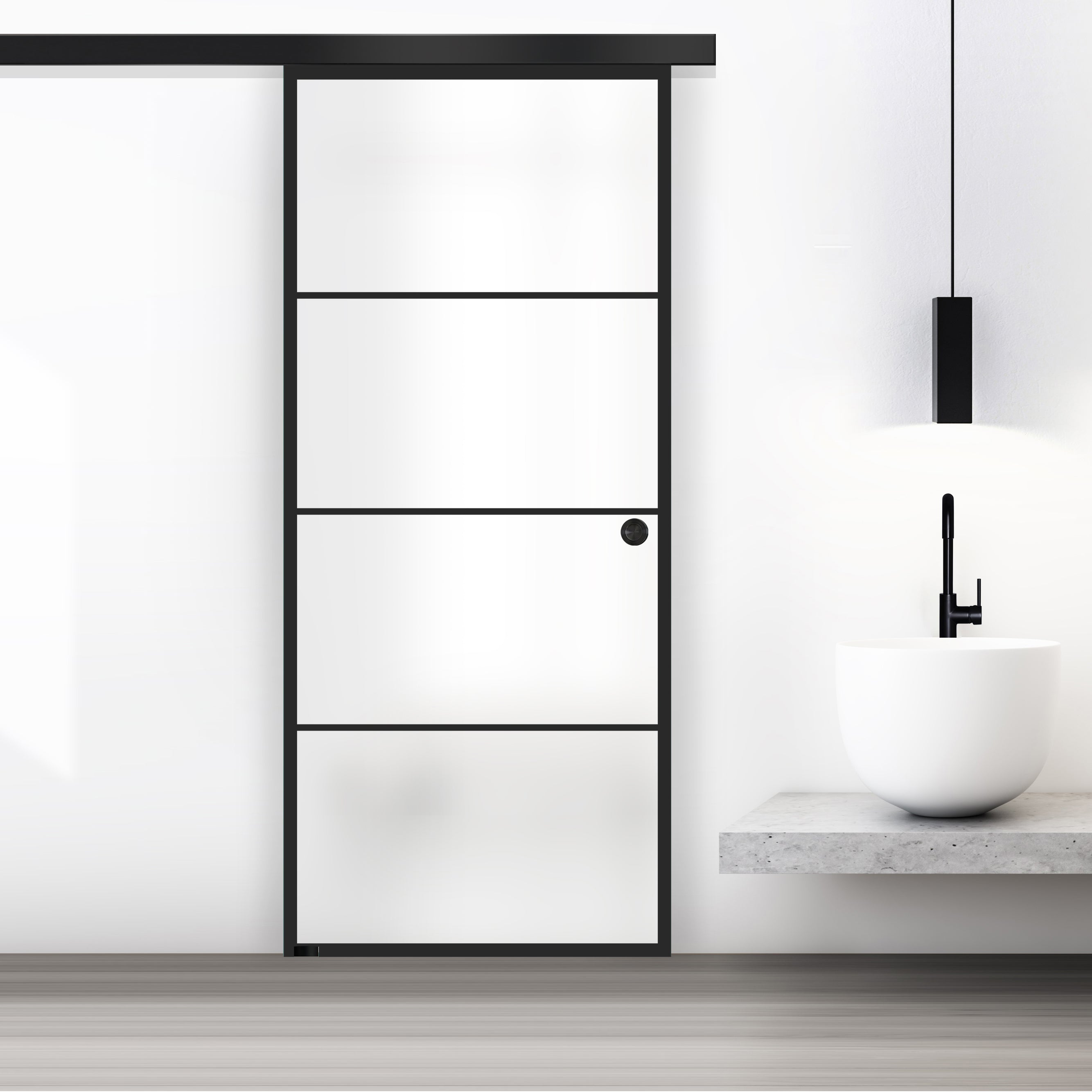 Sliding glass door, interior Glass door #Satiné