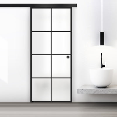 Sliding glass door, interior Glass door #Satiné