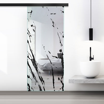Sliding glass door, interior Glass door #Clear